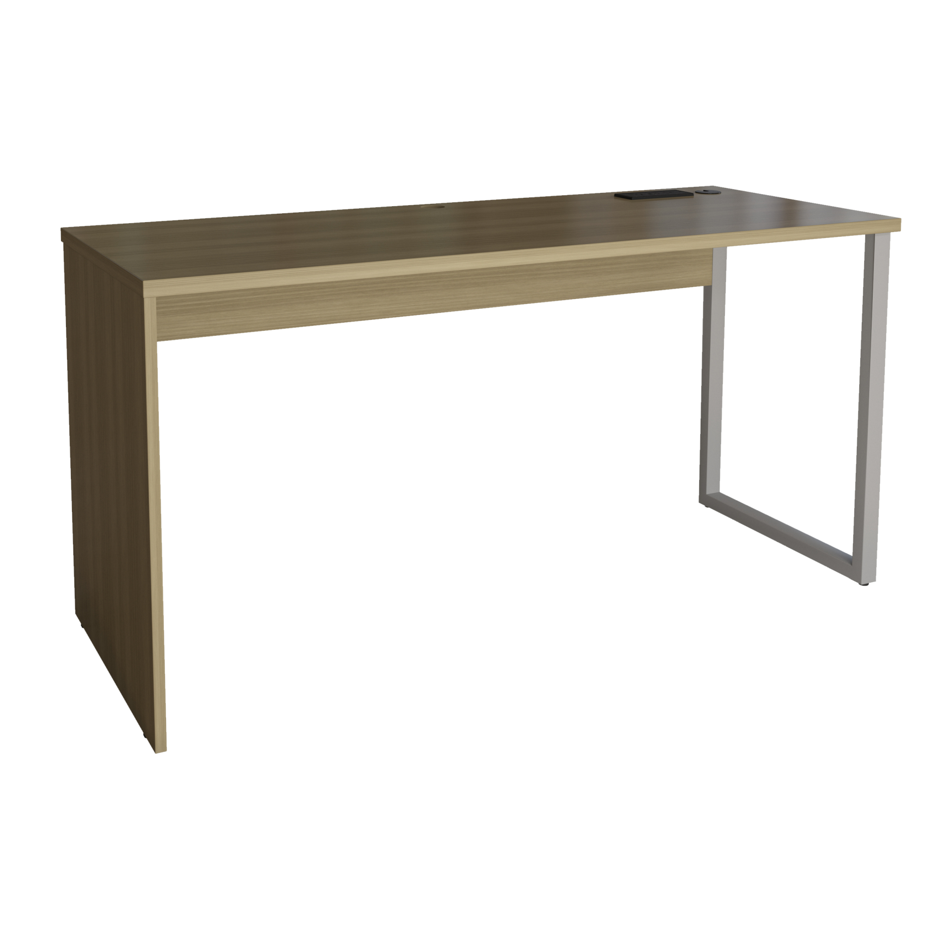 HFRDS-022S Desk With 1 Metal Leg - Foliot Furniture