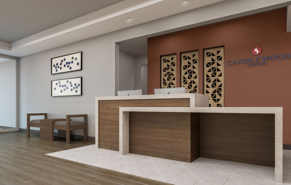 Candlewood Suites lobby